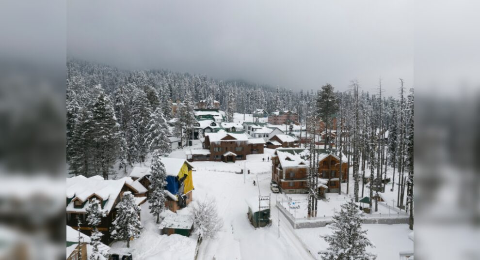 Cachemira: Gulmarg ve nevadas sorpresa en mayo, la temperatura cae por debajo de lo normal