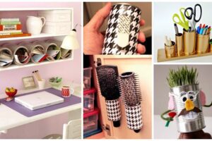 Ideas ingeniosas de reciclaje para decorar tu hogar