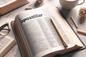 ¿Qué quiere decir la palabra apostillar?