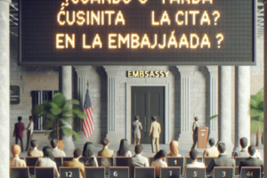 ¿Cuánto tarda la cita en la Embajada?