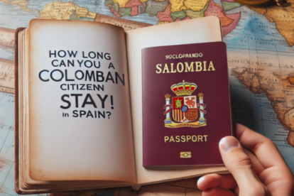 ¿Cuánto tiempo puede permanecer un ciudadano colombiano en España?