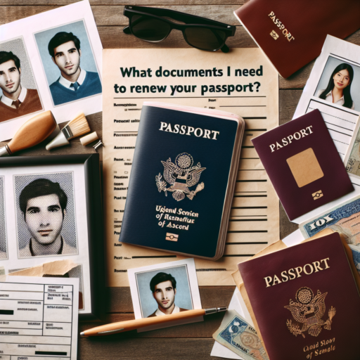 ¿Qué documentos necesito para renovar mi pasaporte?