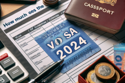 ¿Cuánto cuesta la visa en Colombia 2024?