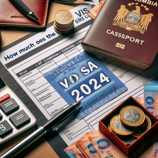 ¿Cuánto cuesta la visa en Colombia 2024?
