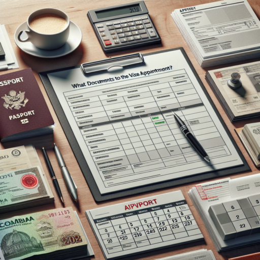 ¿Qué documentos llevar a la cita de la visa Colombia?